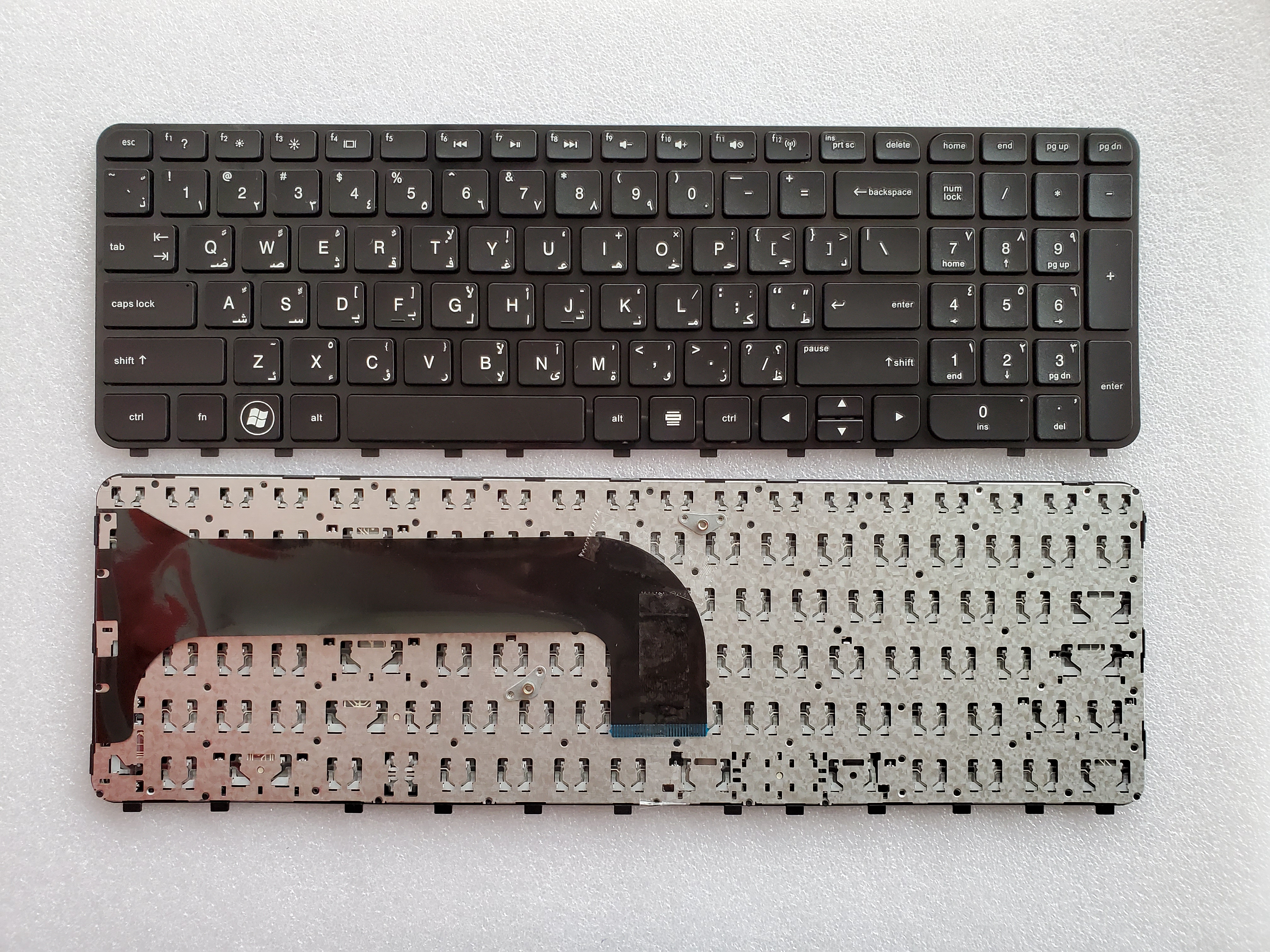 Picture of New Replacement Laptop Keyboard For HP M6-1000 BLACK FRAME BLACK (OEM) AR Layout